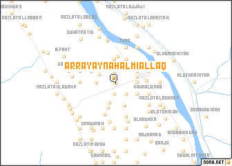 map of Ar Rayāynah al Mi‘allaq