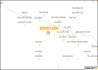 map of Ar Raydah