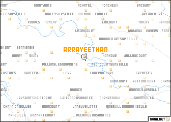 map of Arraye-et-Han