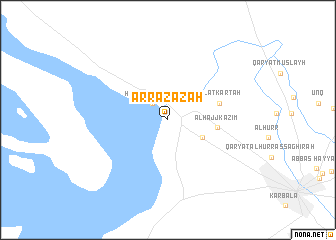 map of Ar Razāzah