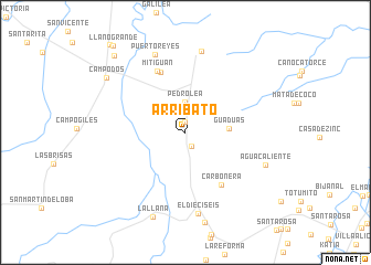 map of Arribato