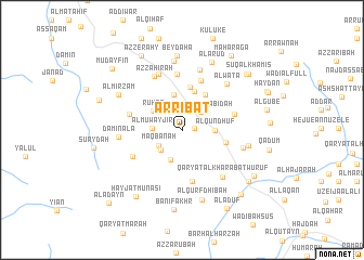 map of Ar Ribāţ