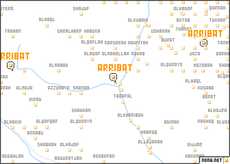 map of Ar Ribāţ