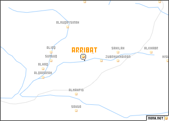 map of Ar Ribāţ