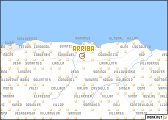 map of Arriba