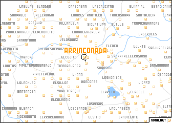map of Arrinconada