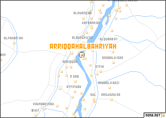 map of Ar Riqqah al Baḩrīyah