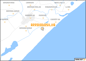 map of Arroio do Silva