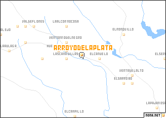 map of Arroyo de la Plata