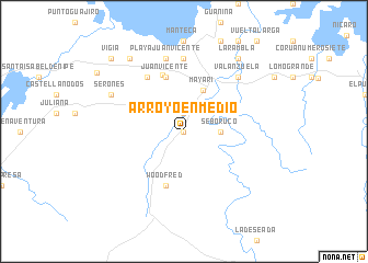 map of Arroyo Enmedio