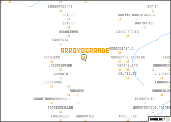 map of Arroyo Grande