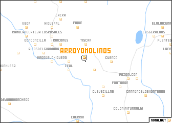 map of Arroyo Molinos