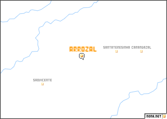 map of Arrozal