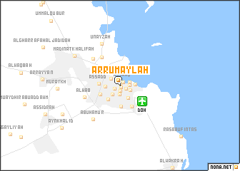 map of Ar Rumaylah