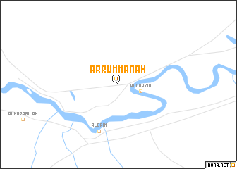 map of Ar Rummānah