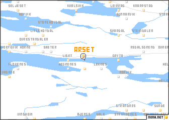 map of Arset