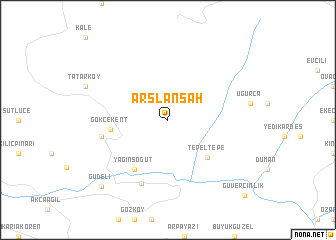 map of Arslanşah