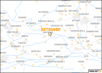 map of Artashar