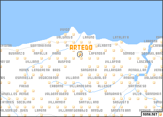 map of Artedo