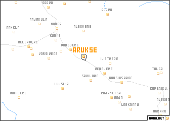 map of Arukse