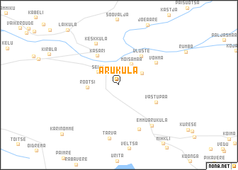 map of Aruküla