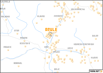 map of Arule