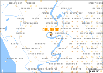 map of Arunbāri