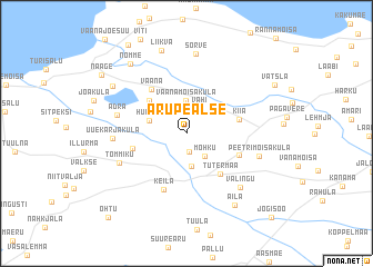 map of Arupealse
