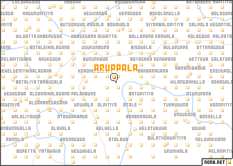 map of Aruppala