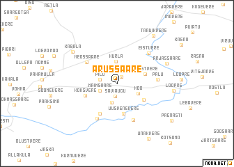 map of Arussaare