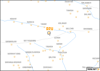 map of Ārū