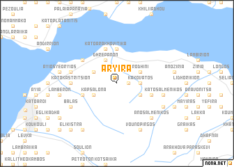map of Aryirá