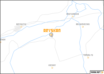 map of Aryskan