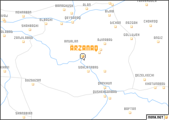 map of Arzanaq
