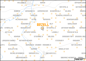 map of Arzell