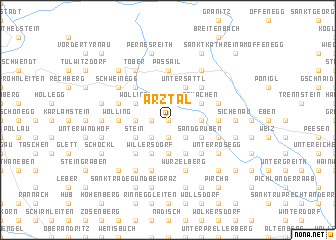 map of Arztal