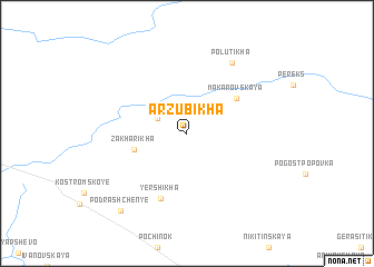 map of Arzubikha