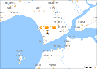 map of Asamboa