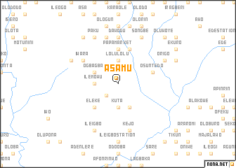 map of Asamu