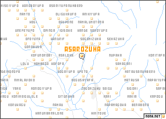 map of Asarozuha