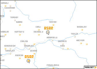 map of Asar