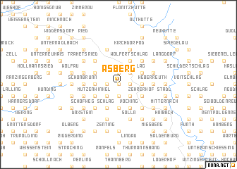 map of Asberg