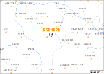 map of Asbmard