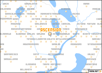 map of Ascensión