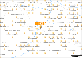 map of Aschen