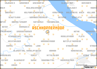 map of Aschhornermoor