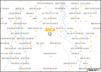 map of Asch