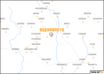 map of Asempaneye