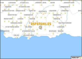 map of Asfendhilés