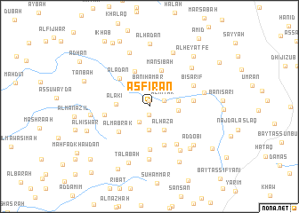 map of ‘Aşfirān